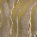 Les bancs de sable très graphiques en baie de Somme