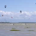 Kitesurf en baie de Somme au Crotoy
