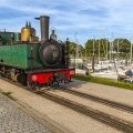Le petit train de la baie de Somme en gare de Saint-Valery
