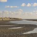 Chars-à-voile sur la plage de Quend-Plage (côte Picarde)