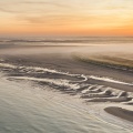 Aube brumeuse sur les dunes du Marquenterre près de Fort-Mahon