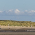 Chars-à-voile sur la plage de Quend