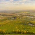 Les marais de la basse vallée de la Somme près de Port-le-Grand