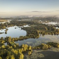 Le marais de Longpré-les-Corps-Saints (vue aérienne)
