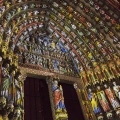 La cathédrale d'Amiens colorisée pour retrouver ses couleurs anciennes
