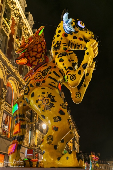 Exposition de sculptures mexicaines dans les rues de Lille